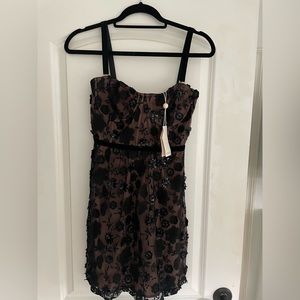 for love and lemons new beaded mini cocktail dress